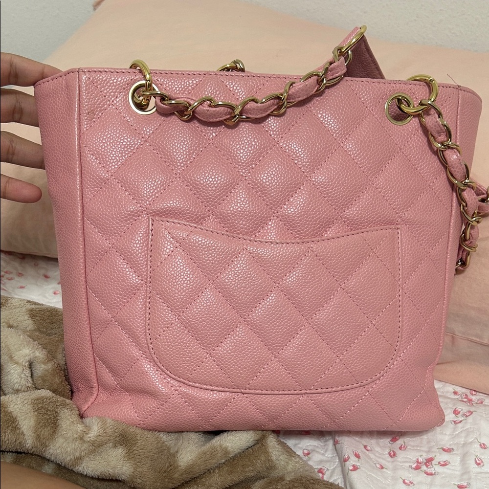 Chanel Pink Quilted Shoulder Bag - Picture 2 of 16